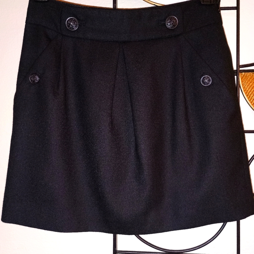 4/$25 Banana Republic Wool Mini Skirt - Picture 2 of 4